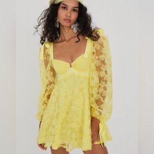 For Love And Lemons Kiersten Mini Dress